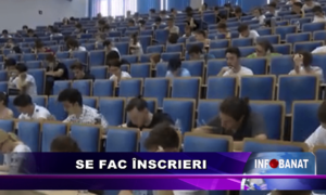 Se fac înscrieri