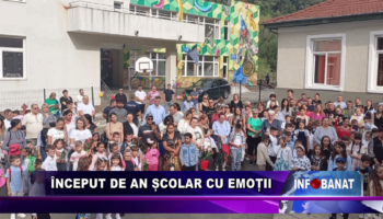 Început de an școlar cu emoții