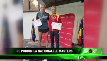 Pe podium la Naționalele Masters