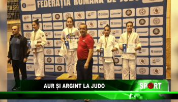 Aur și argint la judo