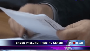 Termen prelungit pentru cereri