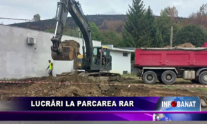 Lucrări la parcarea RAR