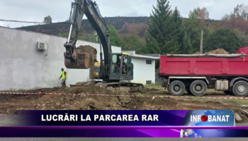 Lucrări la parcarea RAR