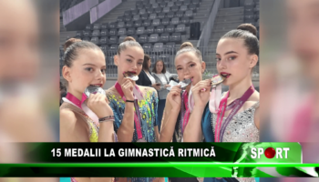 15 medalii la gimnastică ritmică