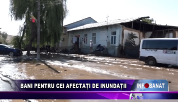 Bani pentru cei afectați de inundații