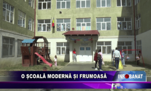 O școală modernă și frumoasă