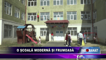 O școală modernă și frumoasă