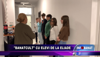 Școala “BanatCult” cu elevi de la Eliade