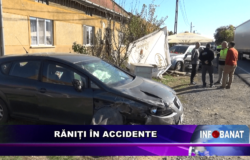 Răniți în accidente