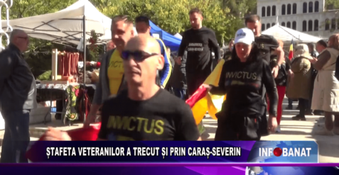 Ștafeta Veteranilor a trecut și prin Caraș-Severin