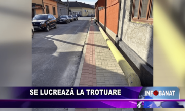 Se lucrezază la trotuare