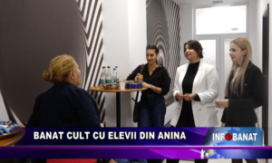 Banat Cult cu elevii din Anina