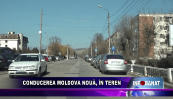 Conducerea Moldova Nouă, în teren