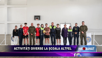 Activități diverse la Școala Altfel