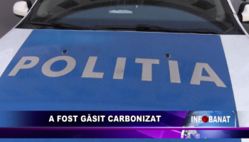 A fost găsit carbonizat