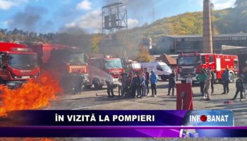 În vizită la pompieri