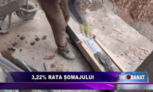 3,22% rata șomajului