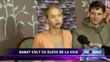 „BanatCult” cu elevii de la Vuia