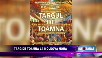 Târg de toamnă la Moldova Nouă