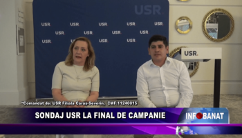 Sondaj USR la final de campanie