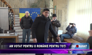 Am votat pentru o Românie pentru toți