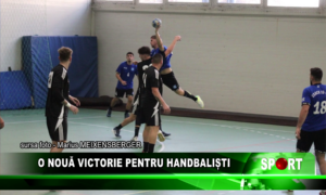 O nouă victorie pentru handbaliști