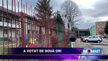 A votat de două ori