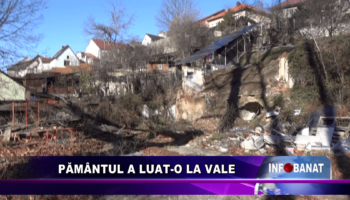 Pământul a luat-o la vale