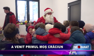 A venit primul Moș Crăciun