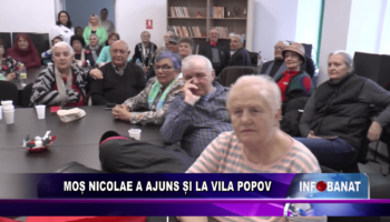 Moș Nicolae a ajuns și la Vila Popov