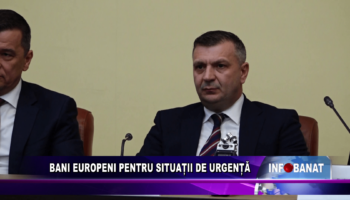 Bani europeni pentru situații de urgență