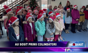 Au sosit primii colindători