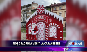 Moș Crăciun a venit la Caransebeș