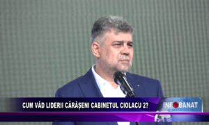 Cum văd liderii cărășeni cabinetul Ciolacu 2?