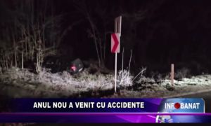 Anul nou a venit cu accidente