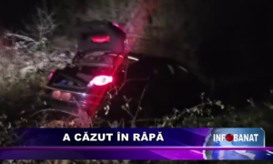 A căzut în râpă