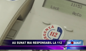 Au sunat mai responsabil la 112