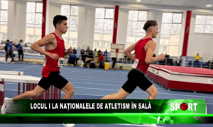 Locul I la Naționalele de Atletism în Sală