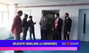 Delegație israeliană la Caransebeș