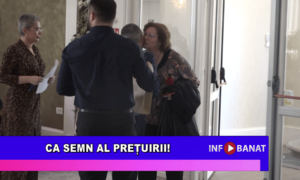 Ca semn al prețuirii