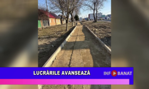 Lucrările avansează