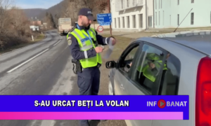 S-au urcat beți la volan